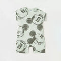 Newborn Baby Clothes Jumpsuit Cartoon Girl Boy Short Sleeve One-Piece Clothes Toddler Costume Romper Infant Onesie