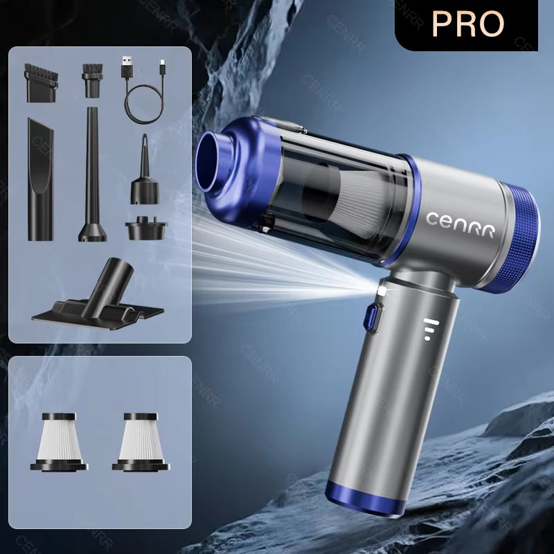 2026 Car Vacuum Cleaner Mini 998000PA Cordless Powerful for Home Handheld Blower Car Cleaner Portable Car Vacuum Cleaner
