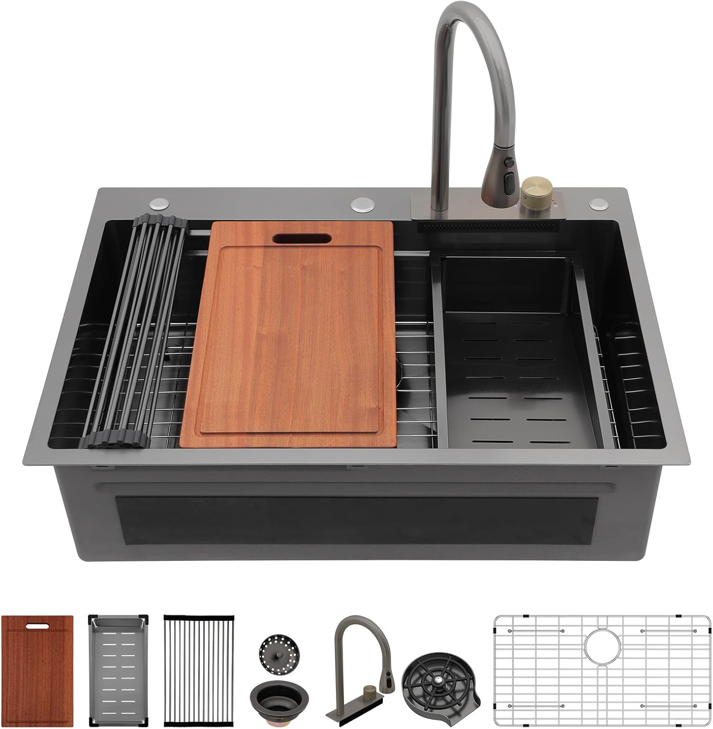 Waterfall Smart Kitchen Sink