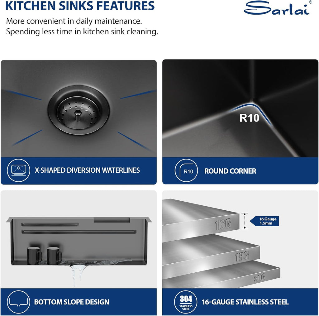 Waterfall Smart Kitchen Sink