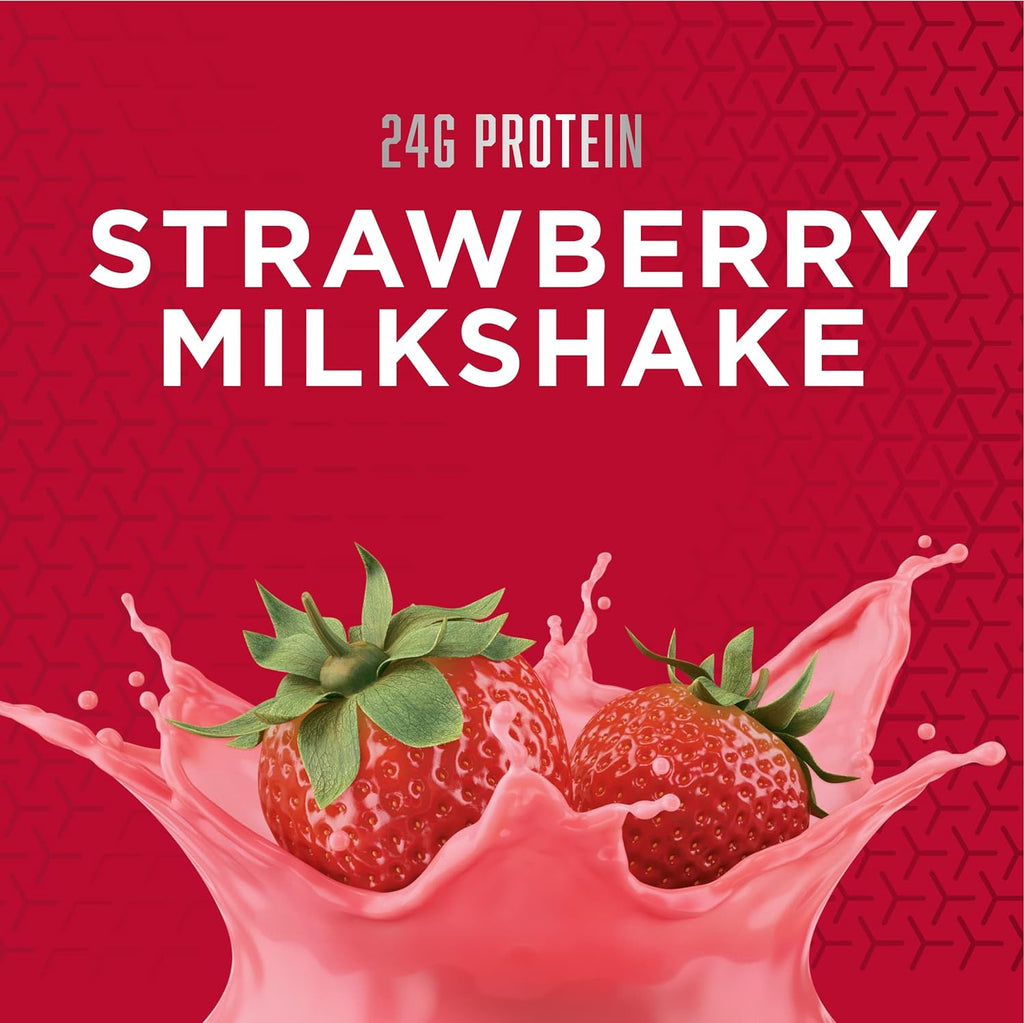 SYNTHA-6 EDGE Protein Powder, Strawberry Flavored Powder with Hydrolyzed Whey, Micellar Casein, for Muscle Gain, Low Sugar, 24G Protein, Strawberry Milkshake, 48 Servings, 4.01 Pound (Pack of 1)
