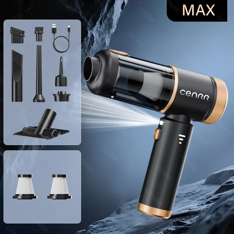 2026 Car Vacuum Cleaner Mini 998000PA Cordless Powerful for Home Handheld Blower Car Cleaner Portable Car Vacuum Cleaner