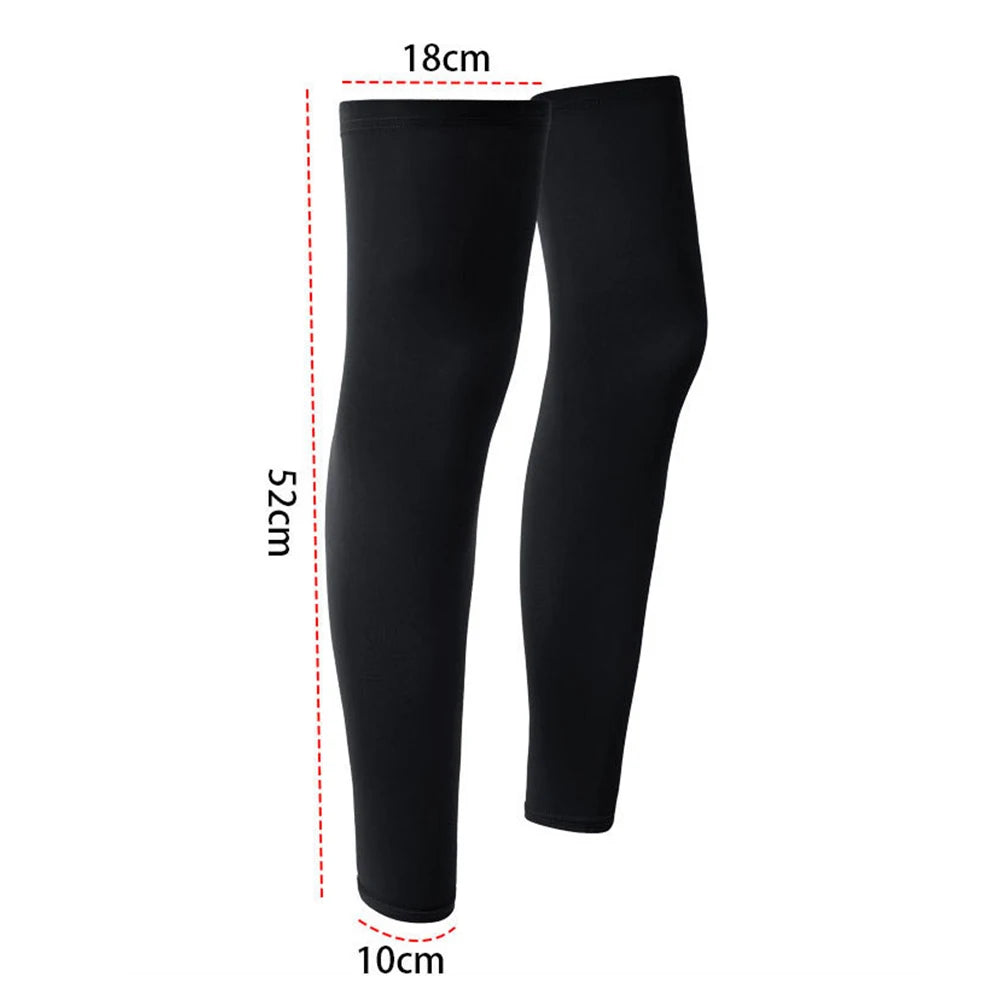 Stay Cool and Protected with Our Summer Sun Protection Leg Warmers for Men and Women - Perfect for Sports, Cycling, and More!