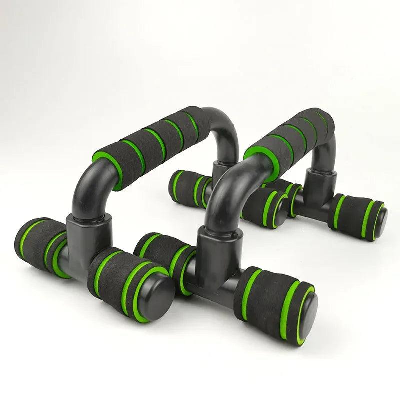 Elevate Your Workout with the GYM Non-Slip H-Shaped Push Up Bars - Perfect for Arm and Chest Strength Training at Home - Set of 2