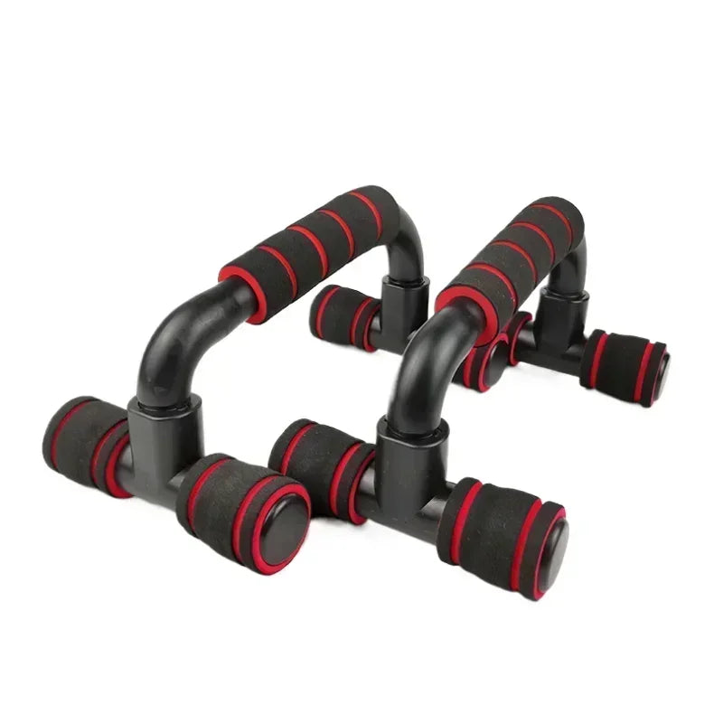 Elevate Your Workout with the GYM Non-Slip H-Shaped Push Up Bars - Perfect for Arm and Chest Strength Training at Home - Set of 2