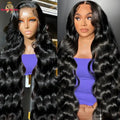 Transform Your Look with Our Luxurious 40 Inch Body Wave 13X6 HD Lace Frontal Wig - Perfect for Black Women, Pre-Plucked Brazilian Hair!