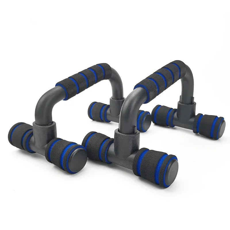 Elevate Your Workout with the GYM Non-Slip H-Shaped Push Up Bars - Perfect for Arm and Chest Strength Training at Home - Set of 2