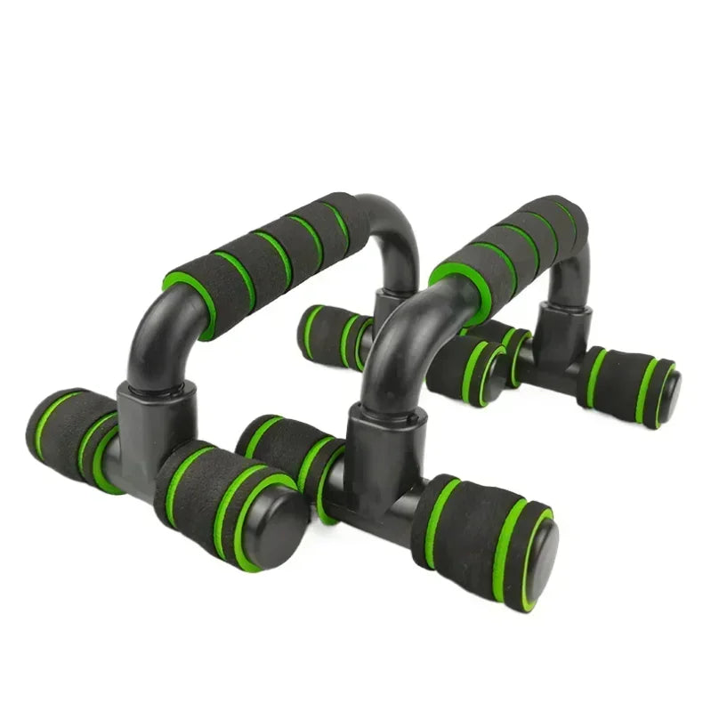 Elevate Your Workout with the GYM Non-Slip H-Shaped Push Up Bars - Perfect for Arm and Chest Strength Training at Home - Set of 2