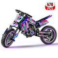 Build Your Own Adventure: Creative Motorcycle Toy Building Block Set for All Ages - Perfect STEM Construction Kit for Boys, Girls, and Collectors!