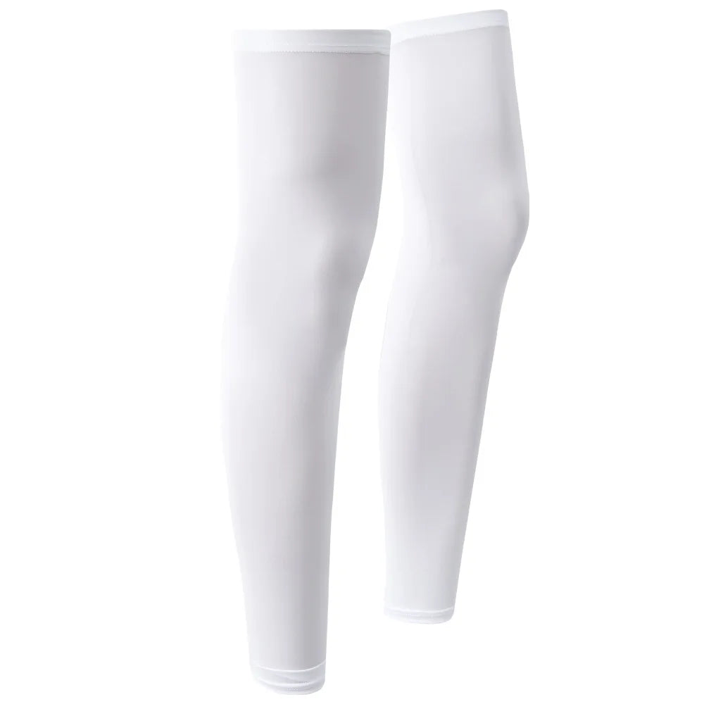 Stay Cool and Protected with Our Summer Sun Protection Leg Warmers for Men and Women - Perfect for Sports, Cycling, and More!