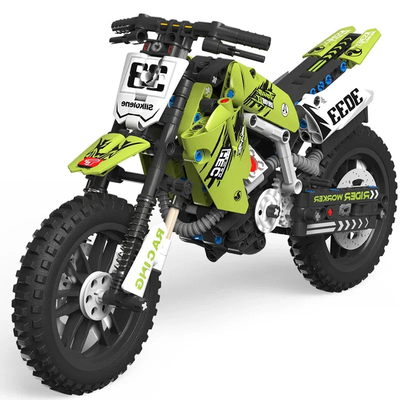 Build Your Own Adventure: Creative Motorcycle Toy Building Block Set for All Ages - Perfect STEM Construction Kit for Boys, Girls, and Collectors!