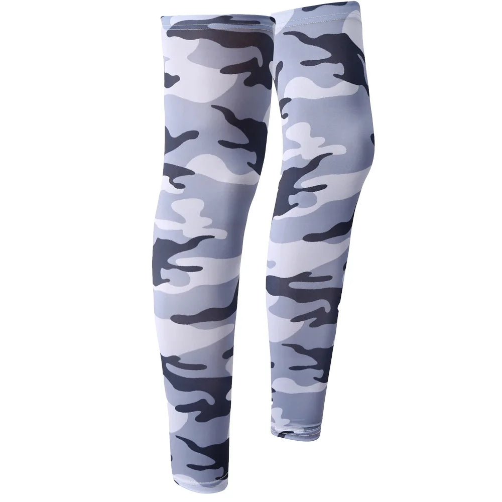 Stay Cool and Protected with Our Summer Sun Protection Leg Warmers for Men and Women - Perfect for Sports, Cycling, and More!