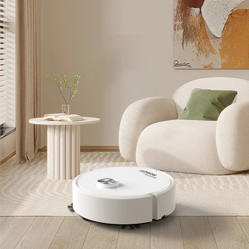 Revolutionary 3-in-1 Low Noise Mini Sweeping Robot for Effortless Cleaning - Fully Automatic Vacuum and Mop Machine 2026