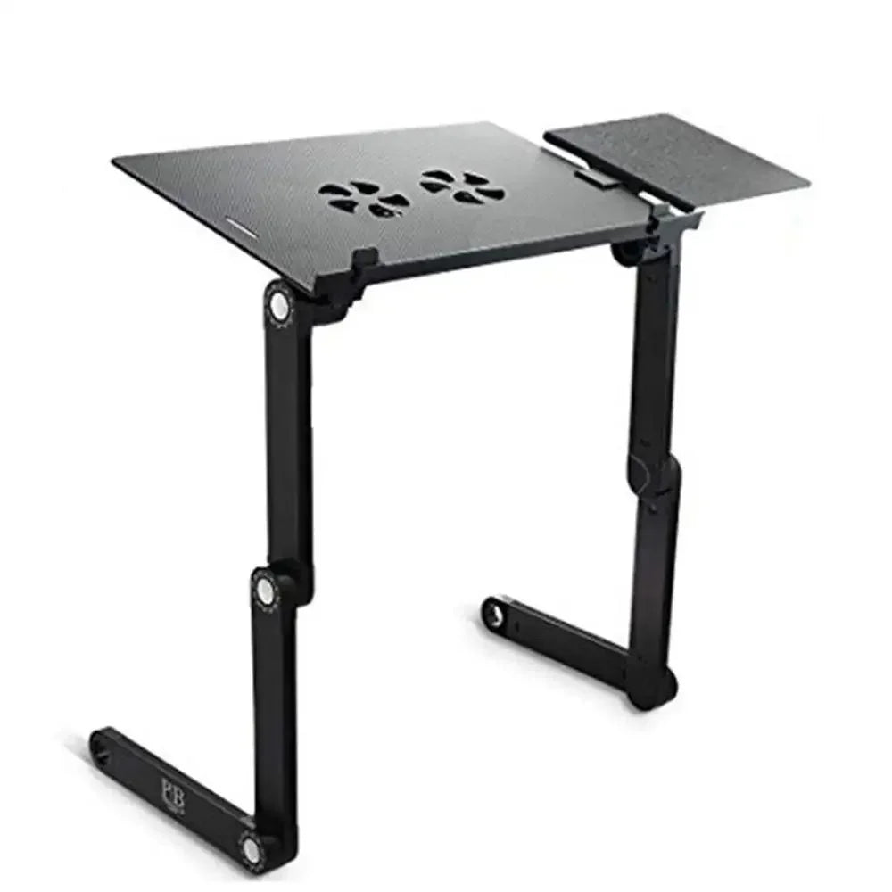 Elevate Your Comfort with the Adjustable Portable Aluminum Laptop Desk - Perfect for Bed, Couch, or Office!