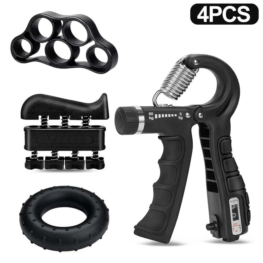 Elevate Your Strength with the 5-60Kg Adjustable Heavy Hand Gripper - Perfect for Fitness and Rehabilitation