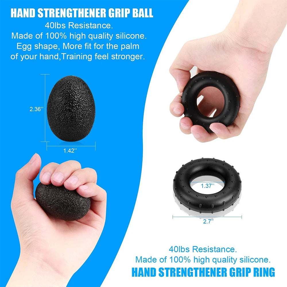 Elevate Your Strength with the 5-60Kg Adjustable Heavy Hand Gripper - Perfect for Fitness and Rehabilitation