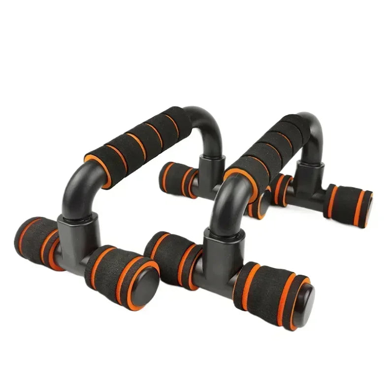 Elevate Your Workout with the GYM Non-Slip H-Shaped Push Up Bars - Perfect for Arm and Chest Strength Training at Home - Set of 2