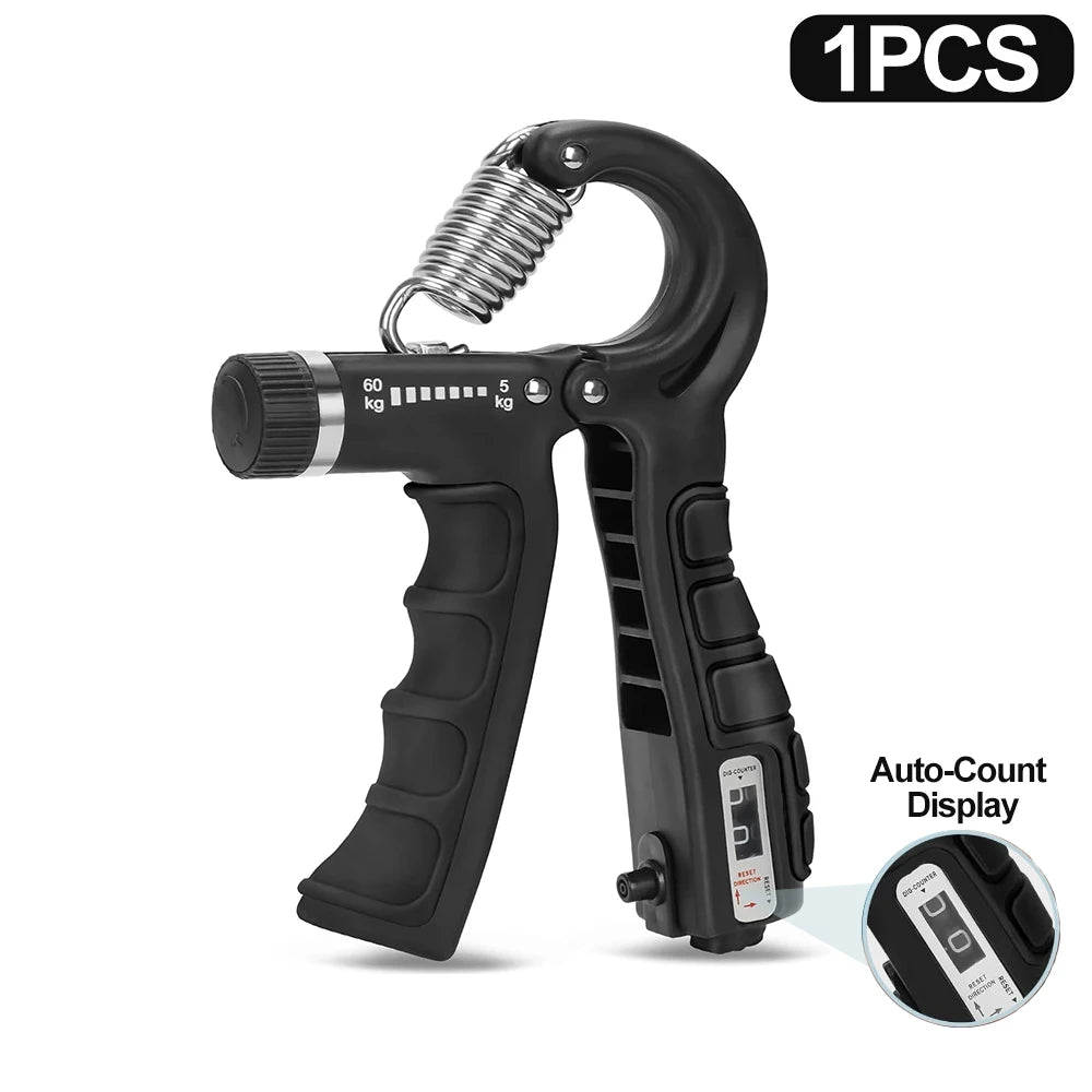 Elevate Your Strength with the 5-60Kg Adjustable Heavy Hand Gripper - Perfect for Fitness and Rehabilitation