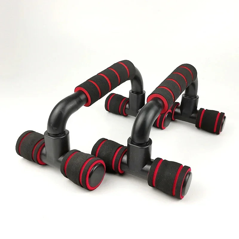 Elevate Your Workout with the GYM Non-Slip H-Shaped Push Up Bars - Perfect for Arm and Chest Strength Training at Home - Set of 2
