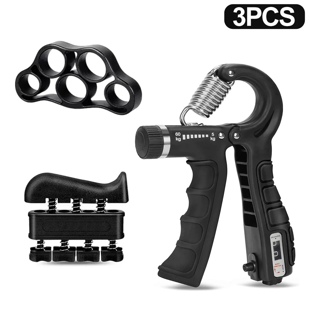 Elevate Your Strength with the 5-60Kg Adjustable Heavy Hand Gripper - Perfect for Fitness and Rehabilitation