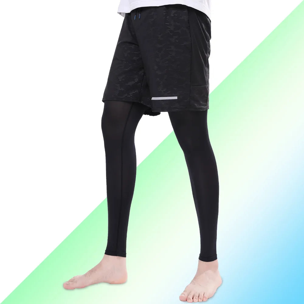 Stay Cool and Protected with Our Summer Sun Protection Leg Warmers for Men and Women - Perfect for Sports, Cycling, and More!