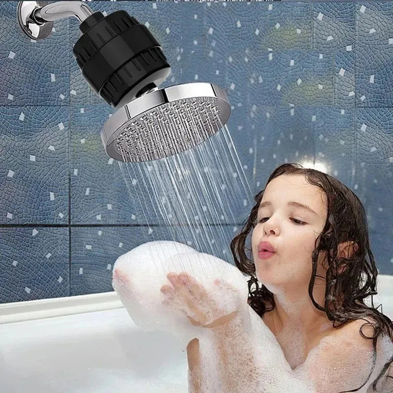 Transform Your Shower Experience with Our 15/20 Stages High Output Water Filter – Eliminate Chlorine, Fluoride, and Heavy Metals for Healthier Skin and Hair!