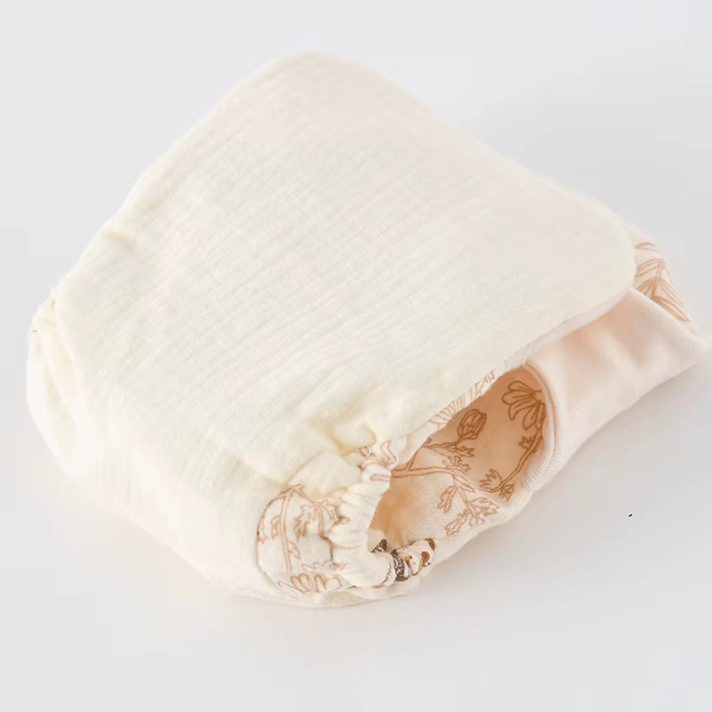 New Summer Cotton Baby Reusable Taped Diaper Cartoon Baby Training Pants Infant Shorts Nappies Panties Changing Underwear Cloth