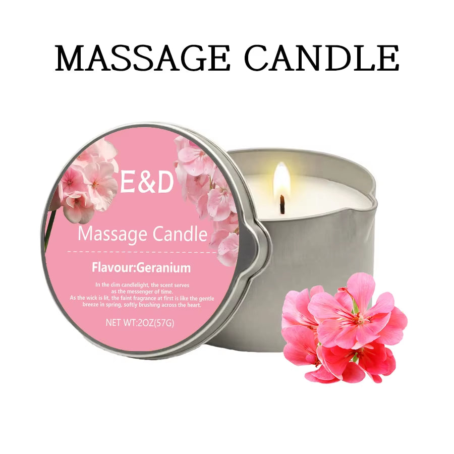 Massage Oil Candle,For Stress Relief and Skin Moisturizing,Scented Candles Aromatherapy SM Product Spa Essentials,Luxury Candles