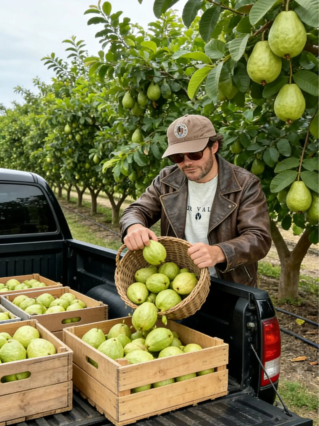 Guava Tree Sapling | Live Fruit Plant for Potted, Greenhouse & Outdoor Gardens | Easy to Grow, Fast Fruiting, Ideal for Home Gardeners & Fruit Tree Enthusiasts