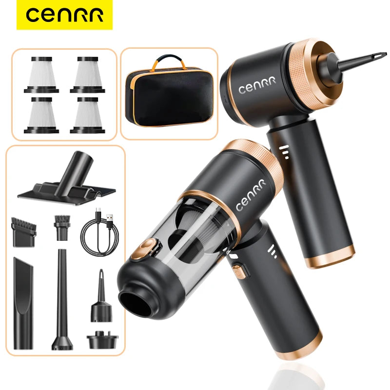2026 Car Vacuum Cleaner Mini 998000PA Cordless Powerful for Home Handheld Blower Car Cleaner Portable Car Vacuum Cleaner