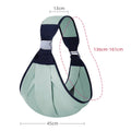 Portable Baby Backpack and Baby Carrier for Outdoor Travel; Horizontal Front Multi-Functional Newborn Bag; Four-Season Breathable