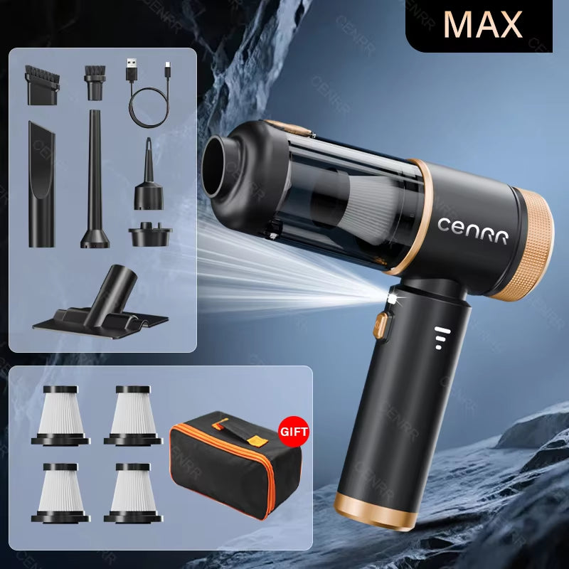 2026 Car Vacuum Cleaner Mini 998000PA Cordless Powerful for Home Handheld Blower Car Cleaner Portable Car Vacuum Cleaner